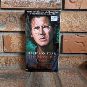** 4/$25 VHS ** The Mosquito Coast (VHS, 1986) Vintage - 80's - Good Used Cond